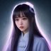 核验台搜索分析师陈雨薇，年轻女性，坐在电脑前分析搜索数据图表，专业认真